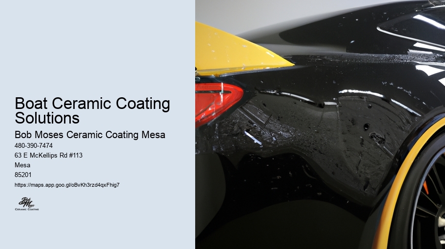 Boat Ceramic Coating Solutions